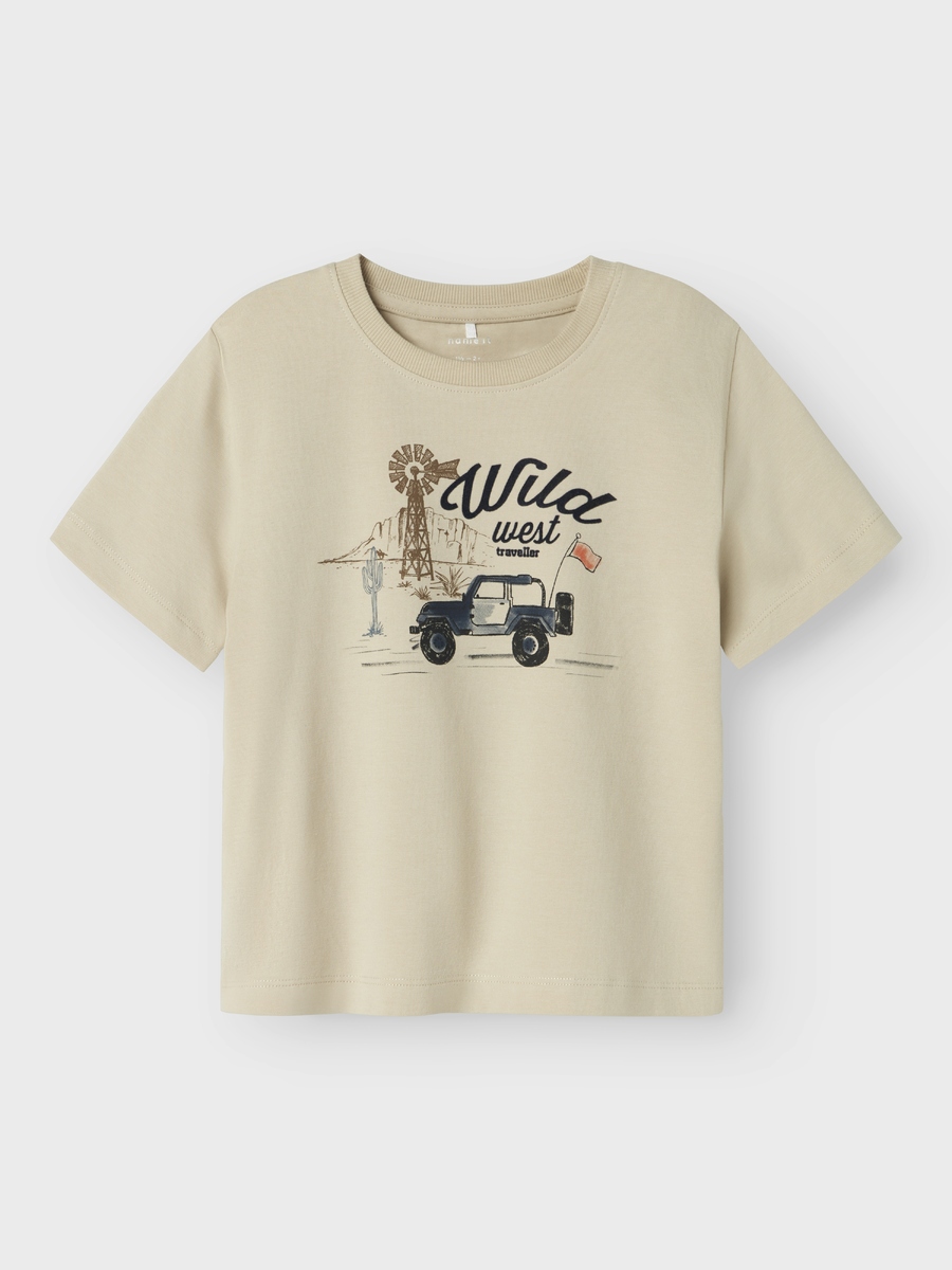 T-shirt van het merk Name It in het Beige