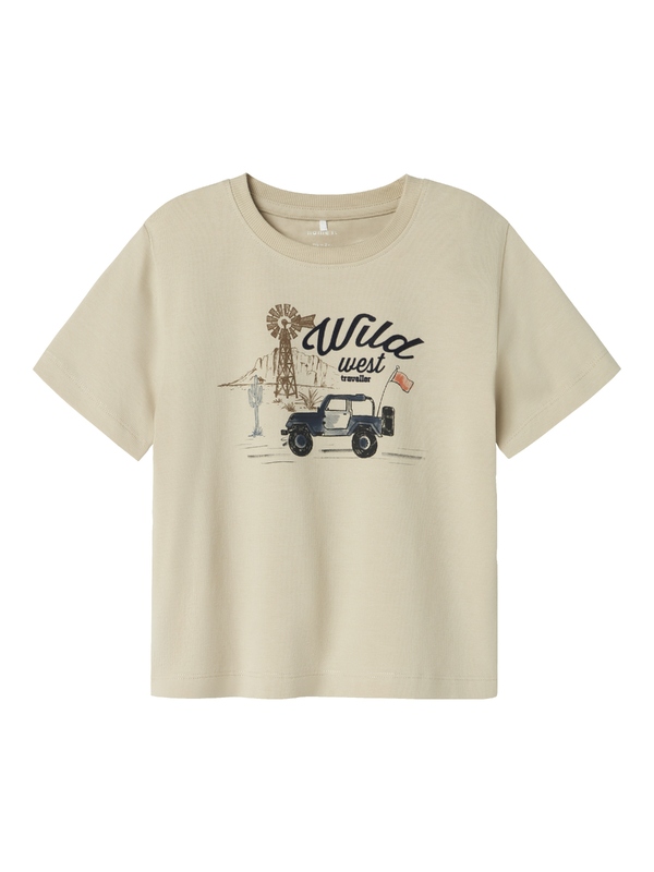 T-shirt van het merk Name It in het Beige