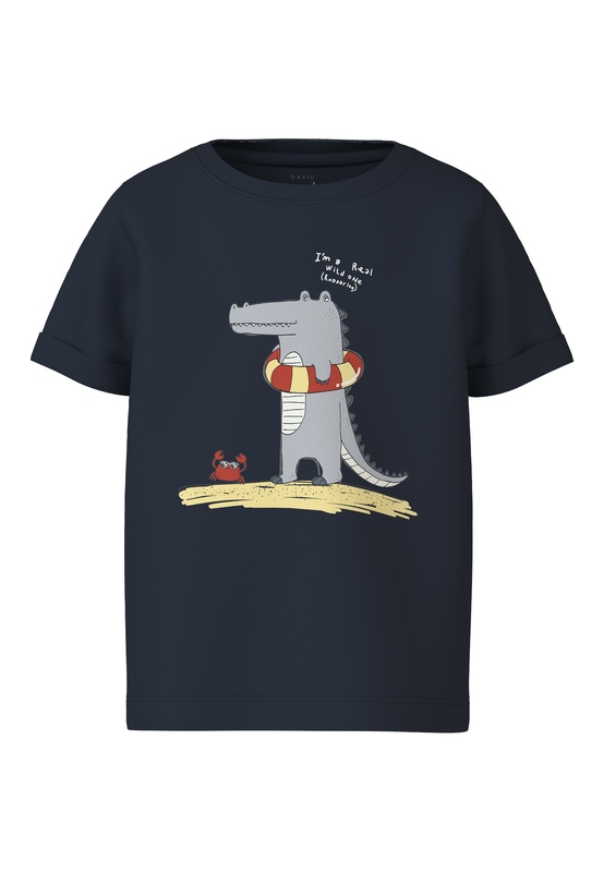 T-shirt van het merk Name It in het Blauw