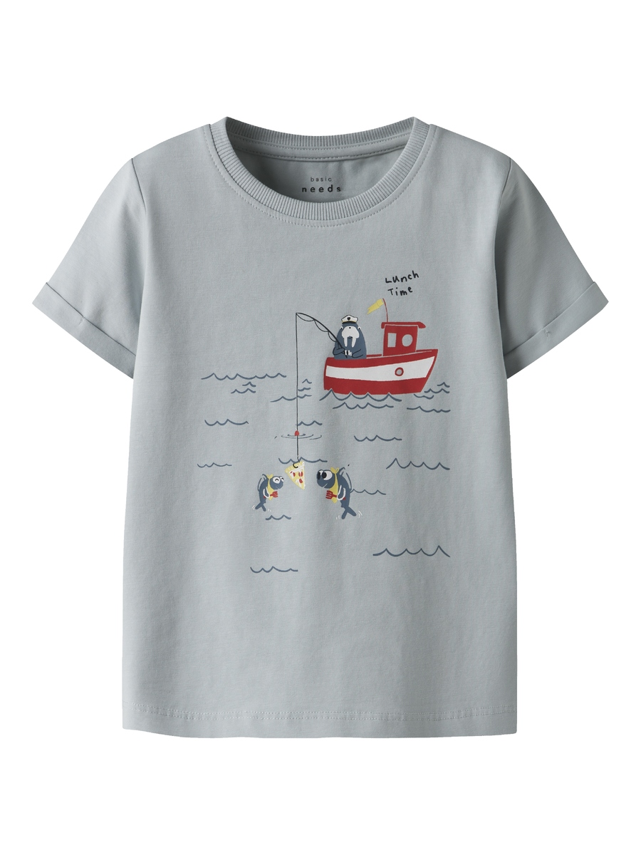 T-shirt van het merk Name It in het Blauw