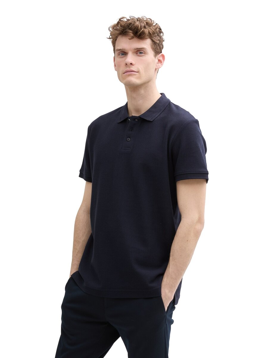 Polo van het merk Tom Tailor in het Blauw