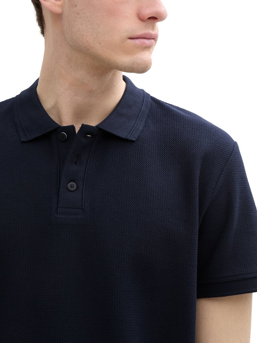 Polo van het merk Tom Tailor in het Blauw