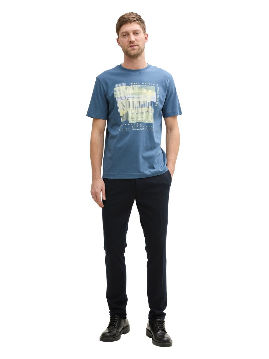 T-shirt van het merk Tom Tailor in het Blauw