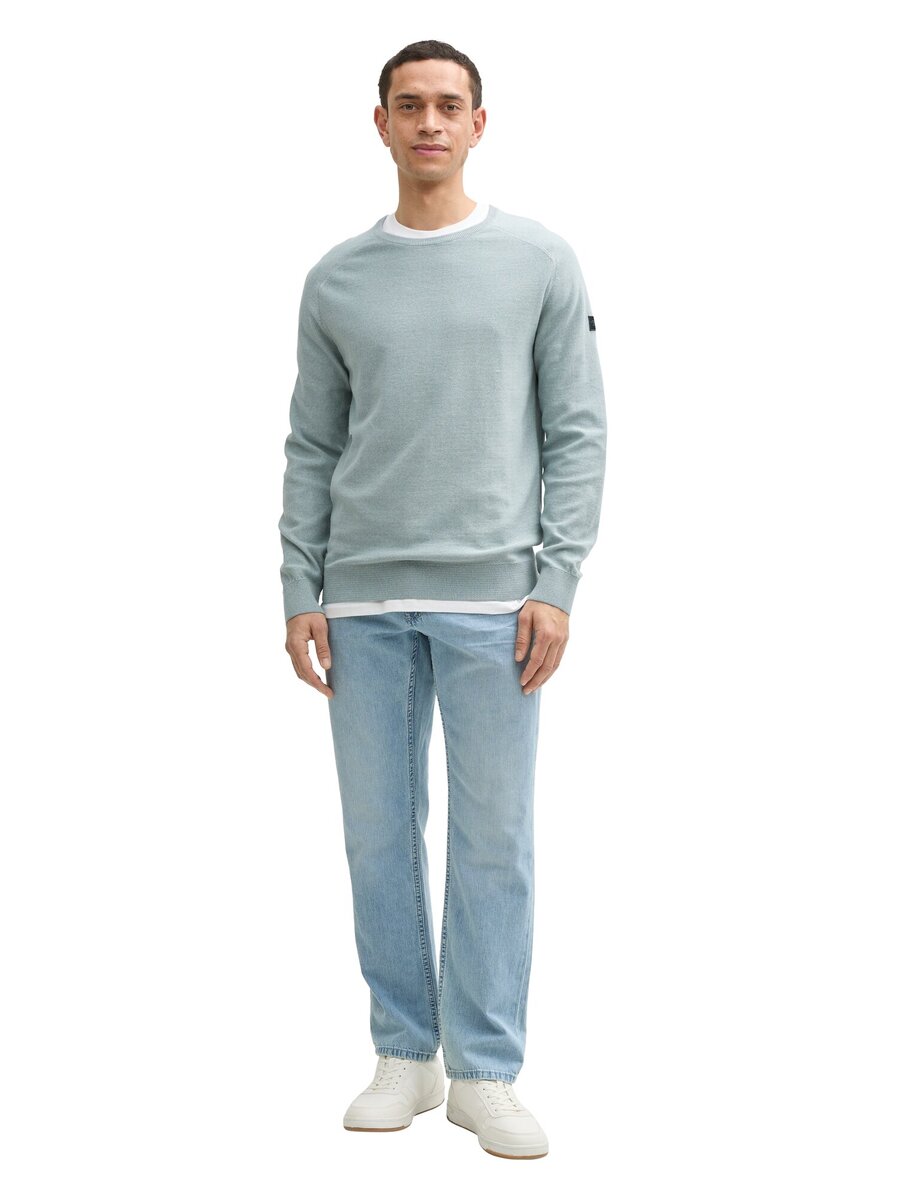 Pull van het merk Tom Tailor in het Blauw