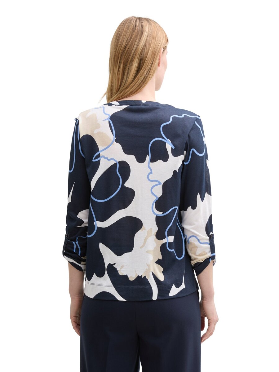 T-shirt van het merk Tom Tailor in het Marine