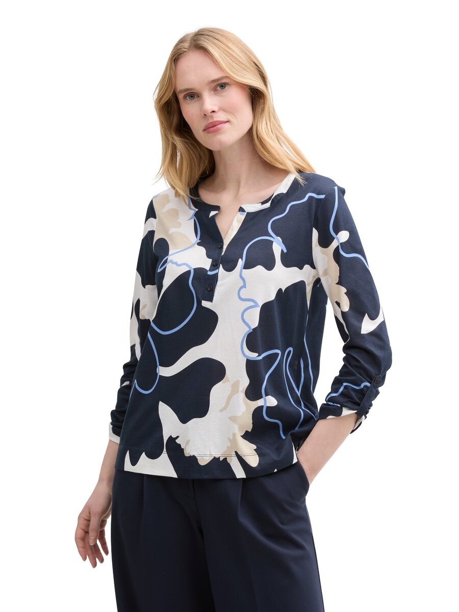T-shirt van het merk Tom Tailor in het Marine