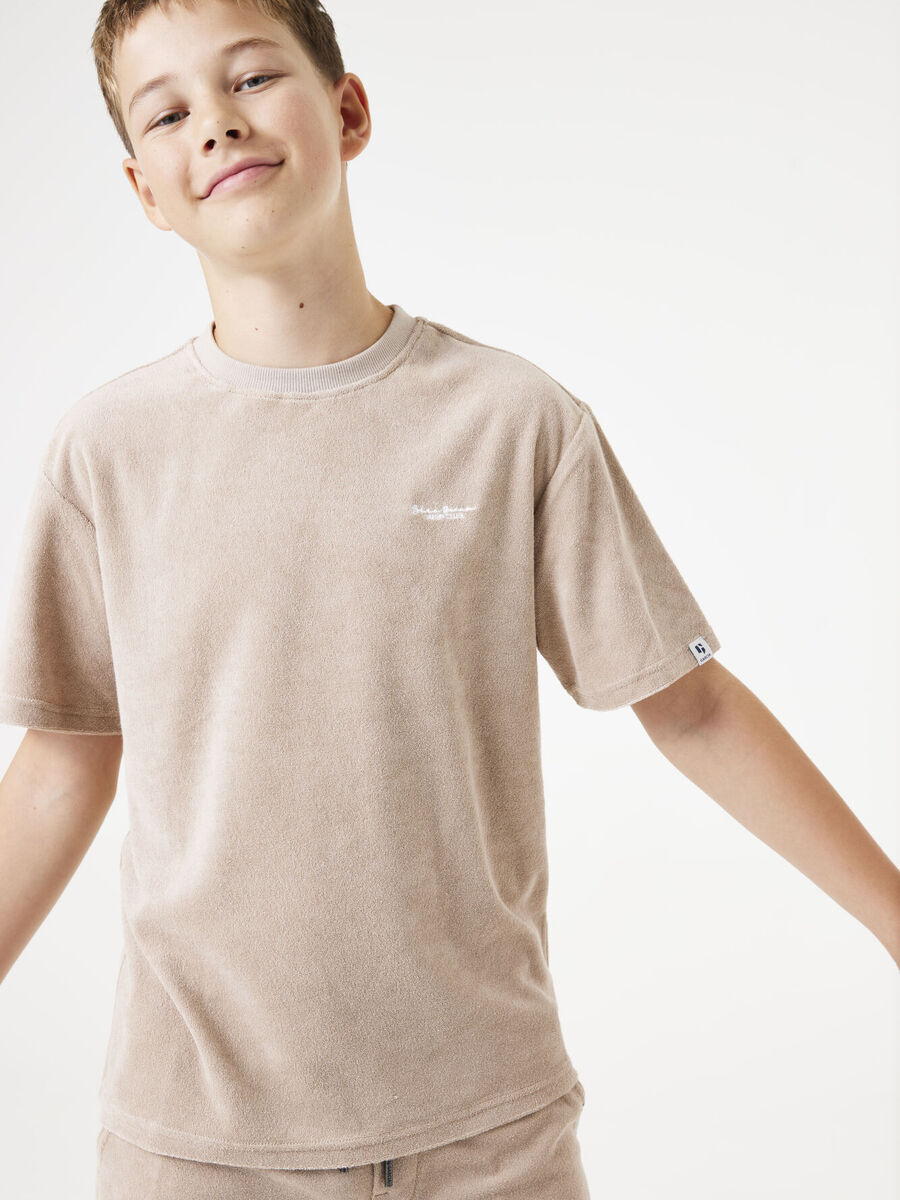 T-shirt van het merk Garcia in het Beige