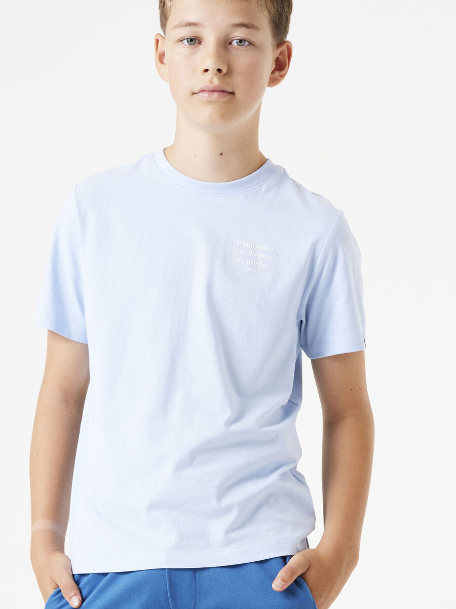 T-shirt van het merk Garcia in het Blauw