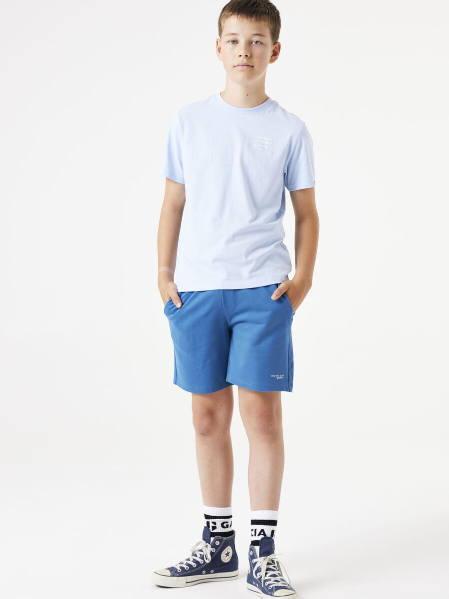 T-shirt van het merk Garcia in het Blauw
