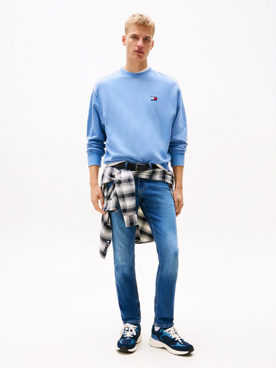 Broek van het merk Tommy Jeans in het Blauw