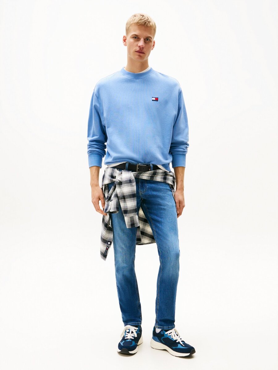 Broek van het merk Tommy Jeans in het Blauw