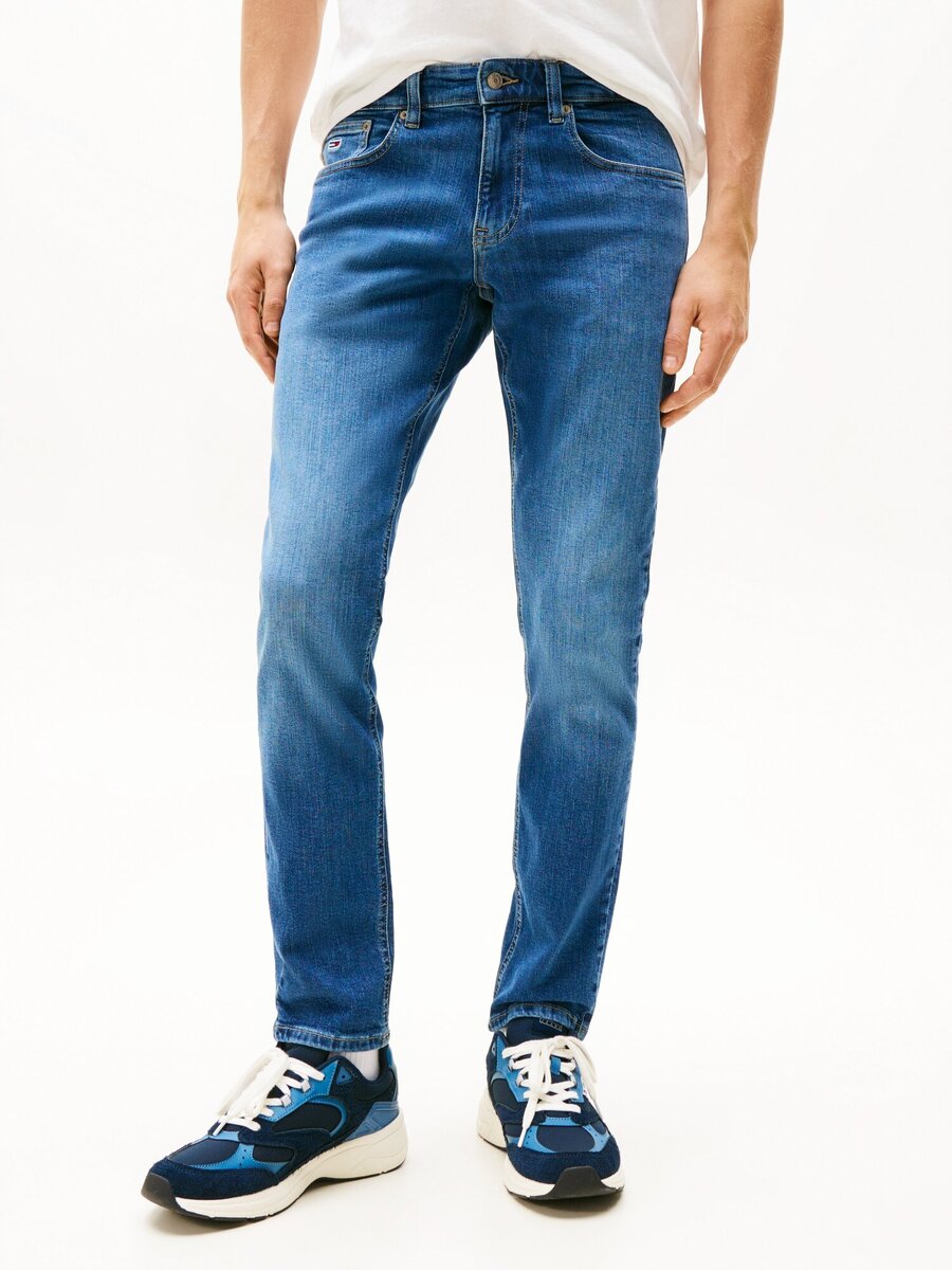 Broek van het merk Tommy Jeans in het Blauw
