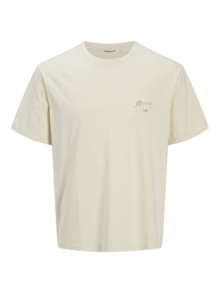 T-shirt van het merk Jack & Jones in het Ecru