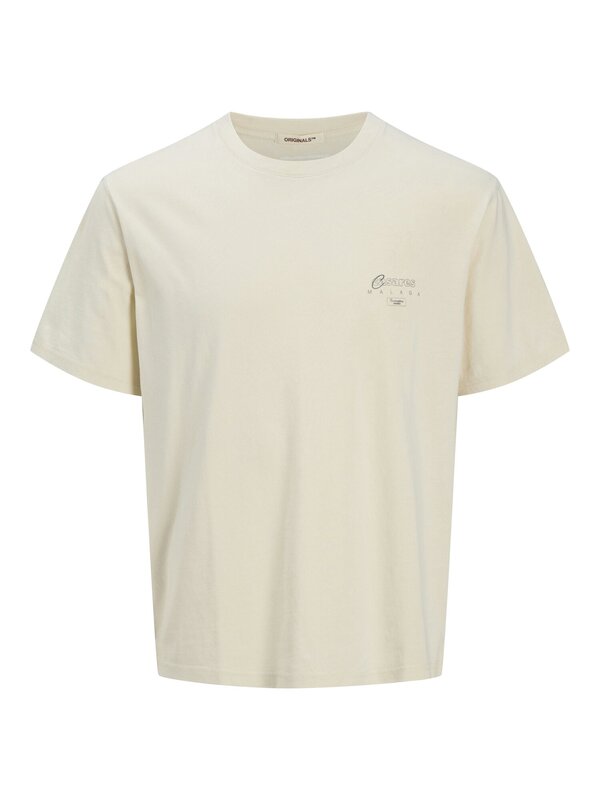 T-shirt van het merk Jack & Jones in het Ecru