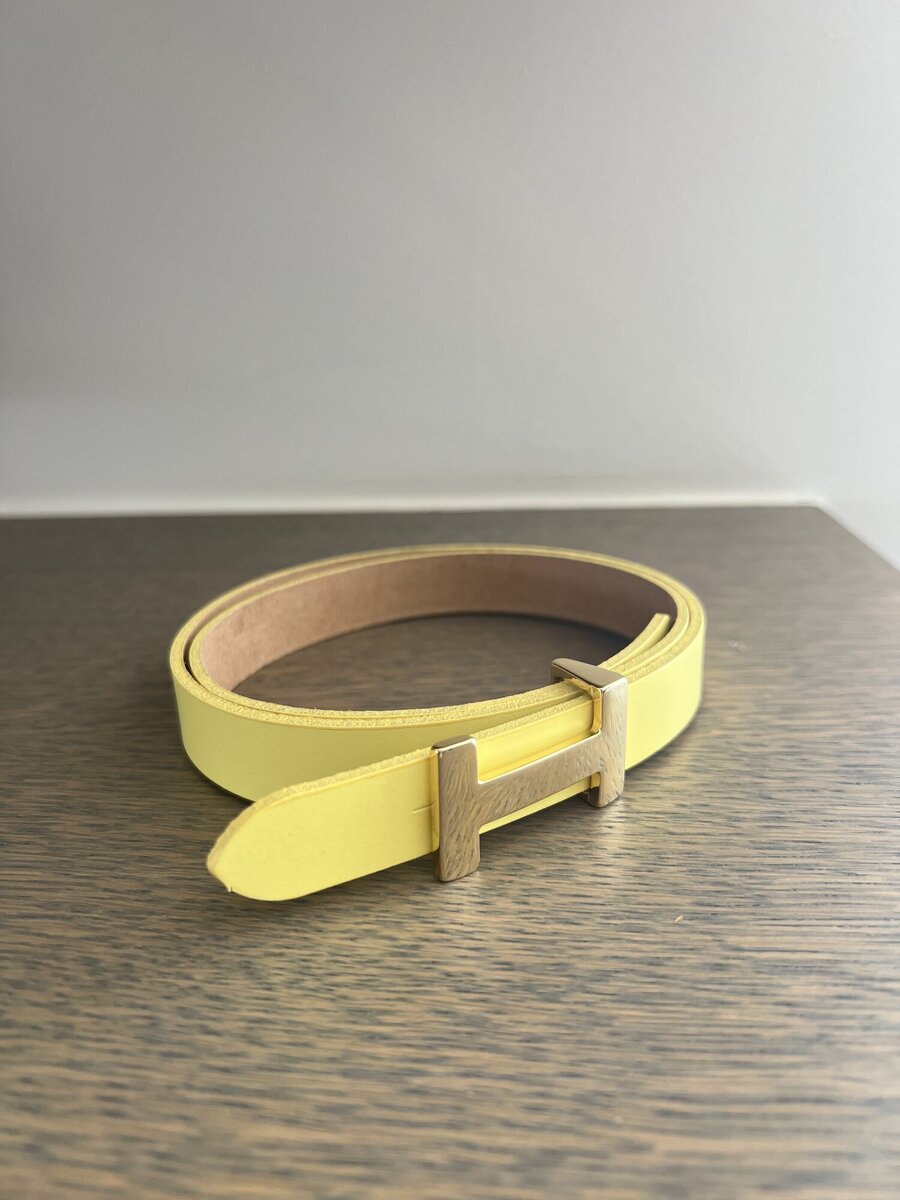 Riem van het merk S Fashion in het Geel