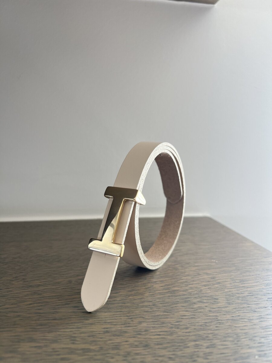 Riem van het merk S Fashion in het Beige
