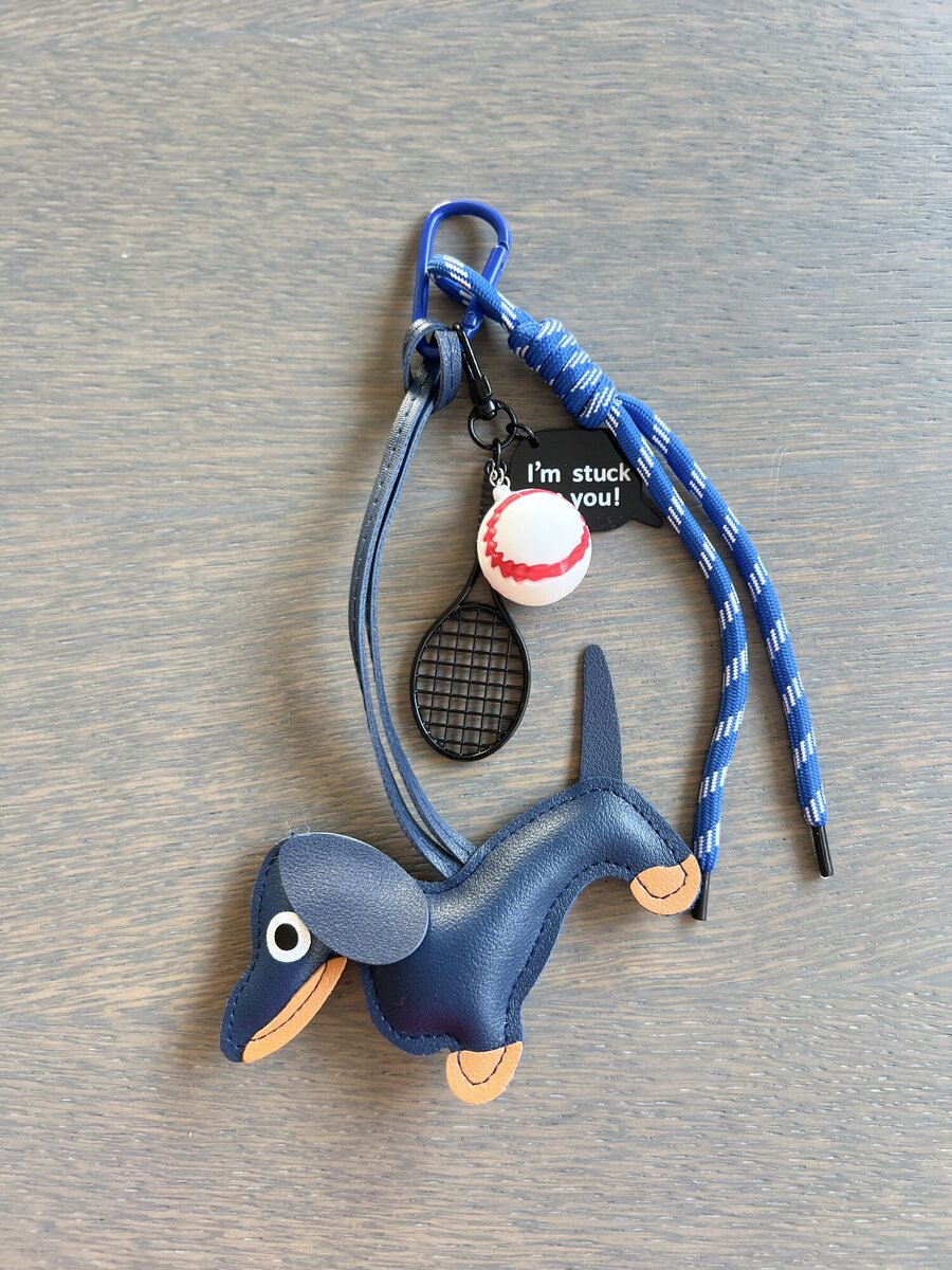 Sleutelhanger van het merk Access in het Blauw