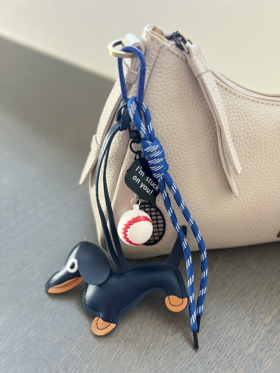Sleutelhanger van het merk Access in het Blauw