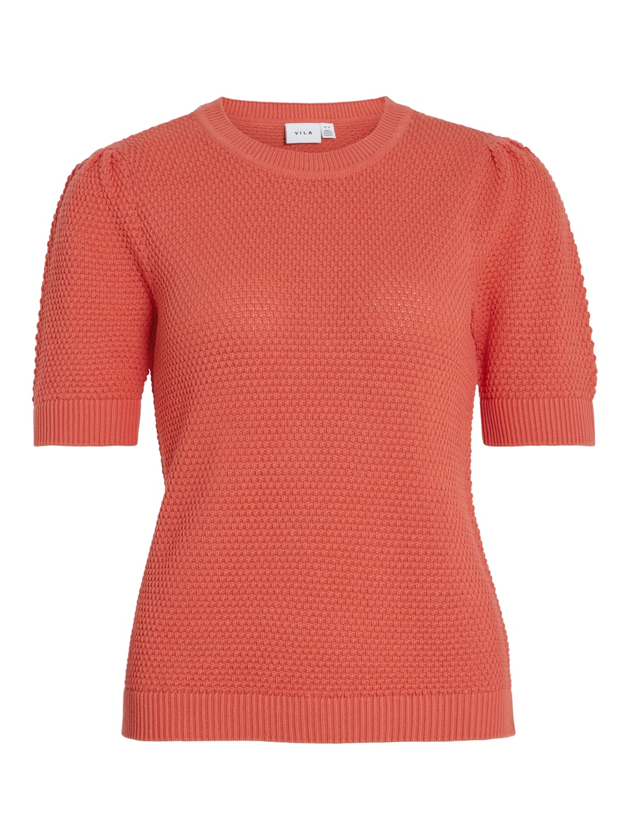 Pull van het merk Vila in het Rood