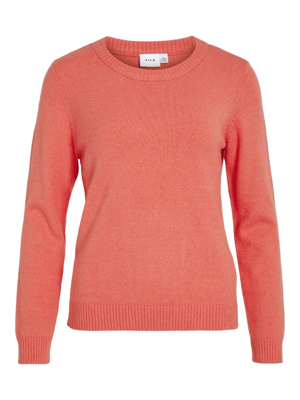 Pull van het merk Vila in het Rood