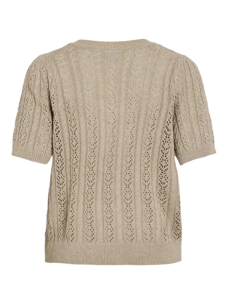 Pull van het merk Vila in het Beige