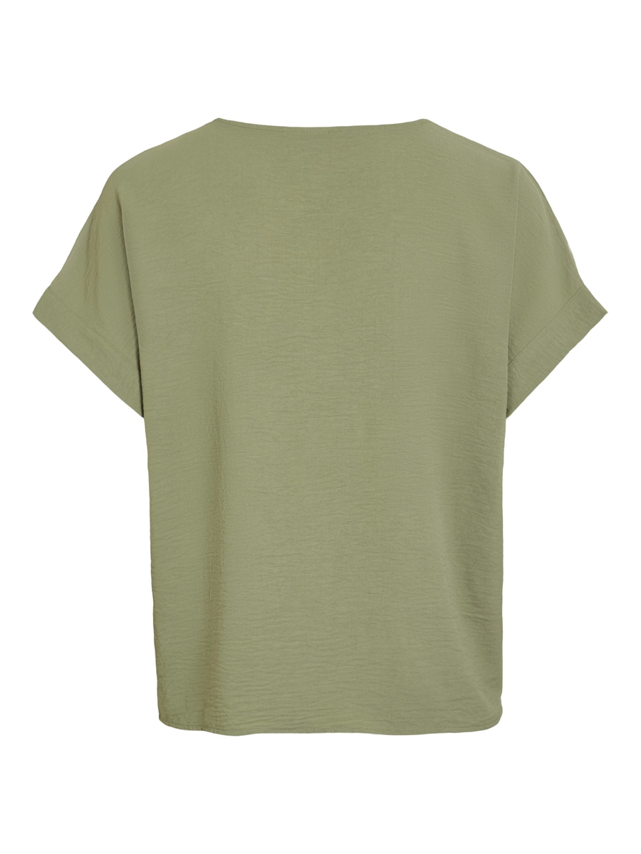 T-shirt van het merk Vila in het Kaki