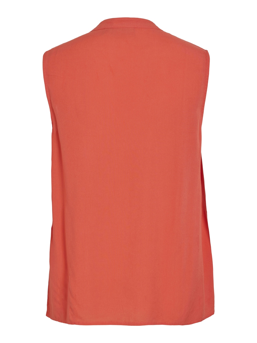 T-shirt van het merk Vila in het Rood