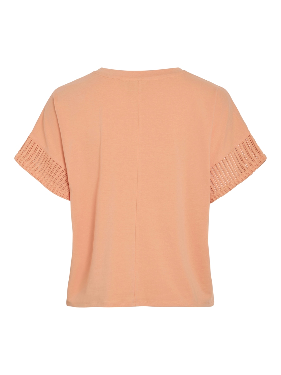 T-shirt van het merk Vila in het Oranje