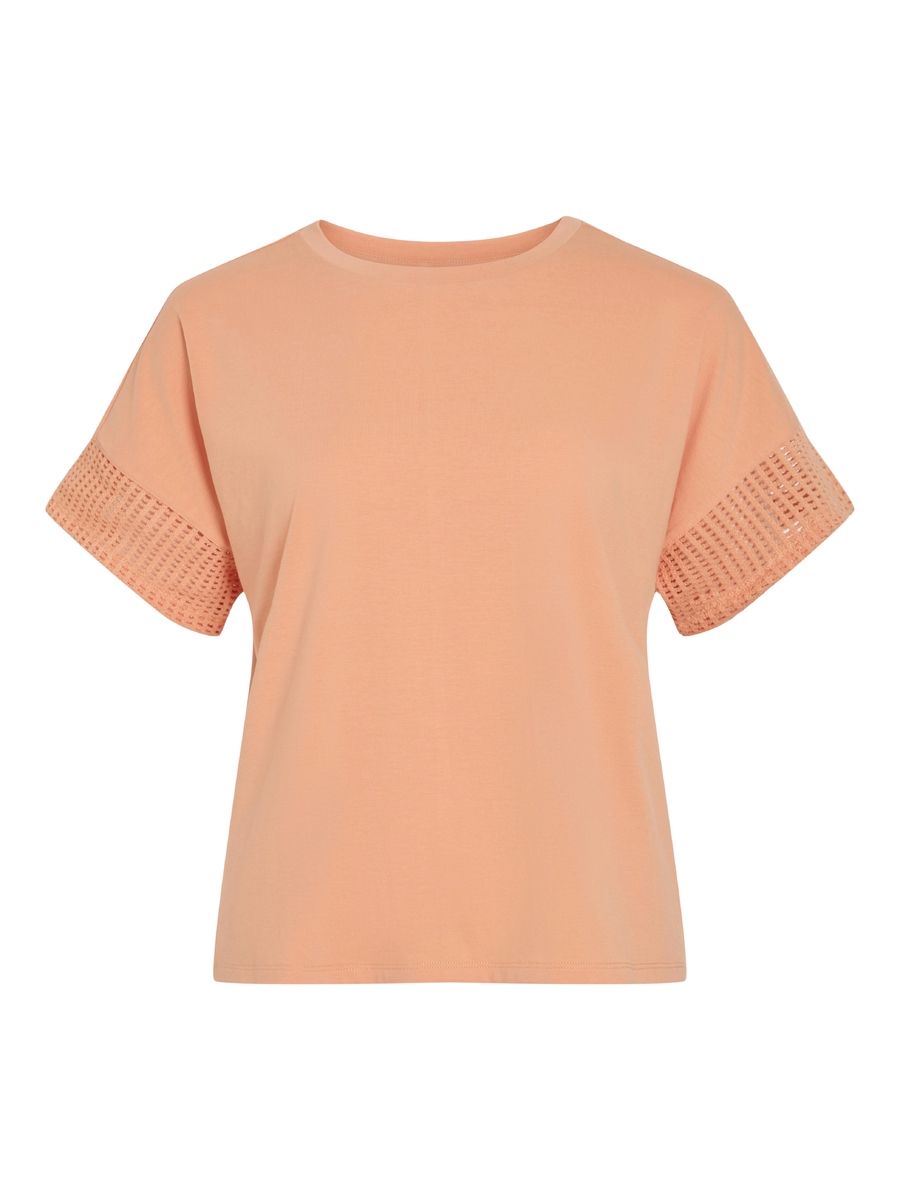T-shirt van het merk Vila in het Oranje