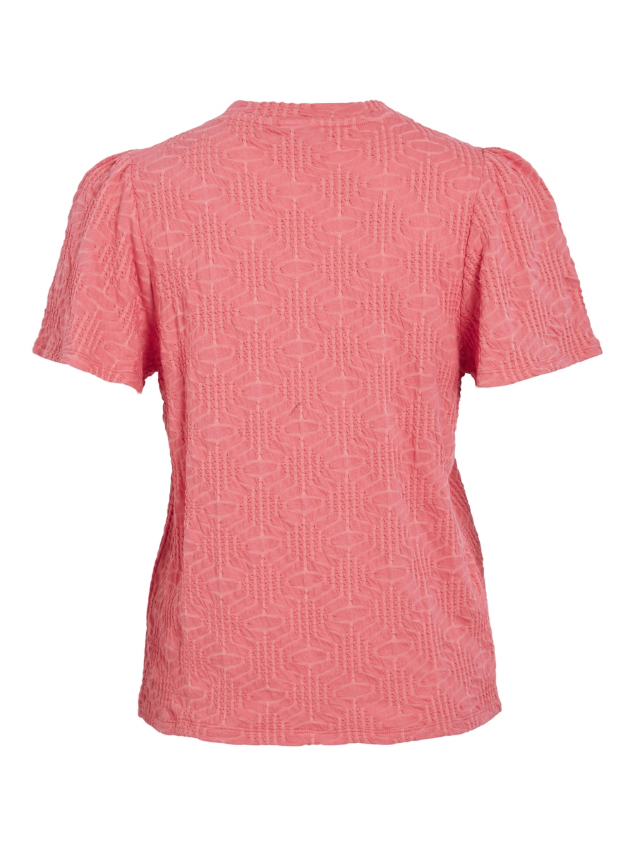T-shirt van het merk Vila in het Rood
