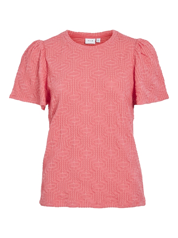 T-shirt van het merk Vila in het Rood