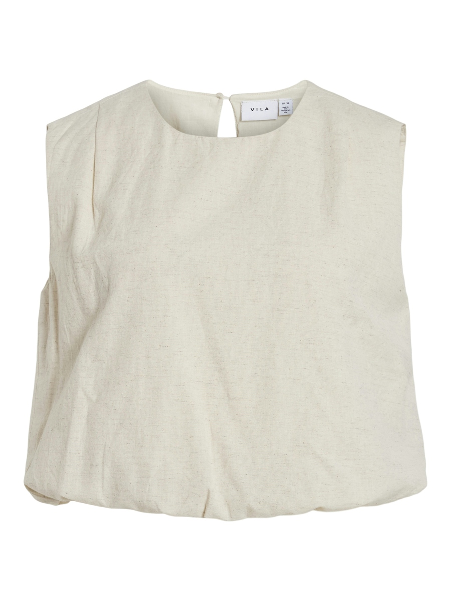 Top van het merk Vila in het Beige