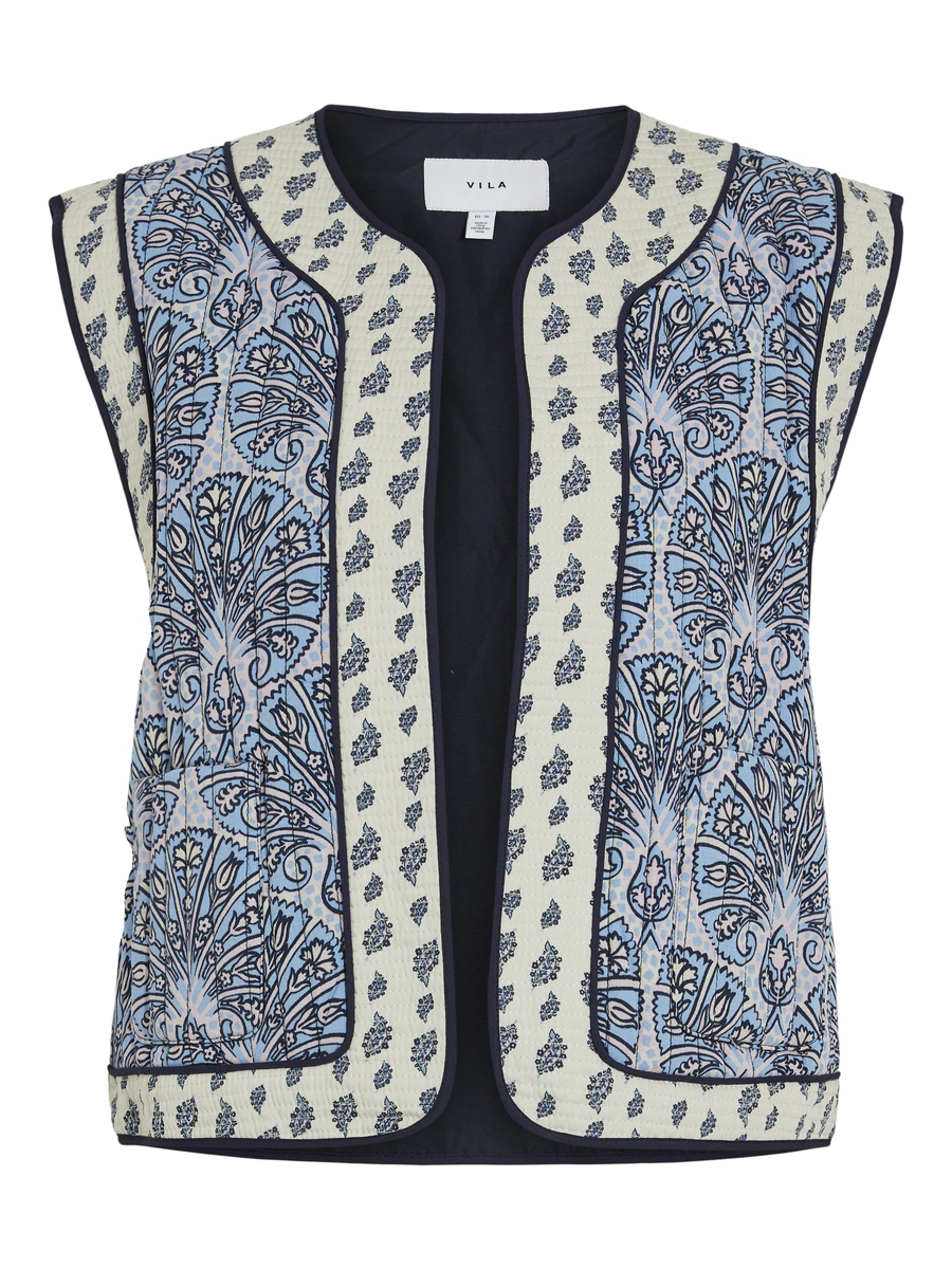 Vest van het merk Vila in het Beige