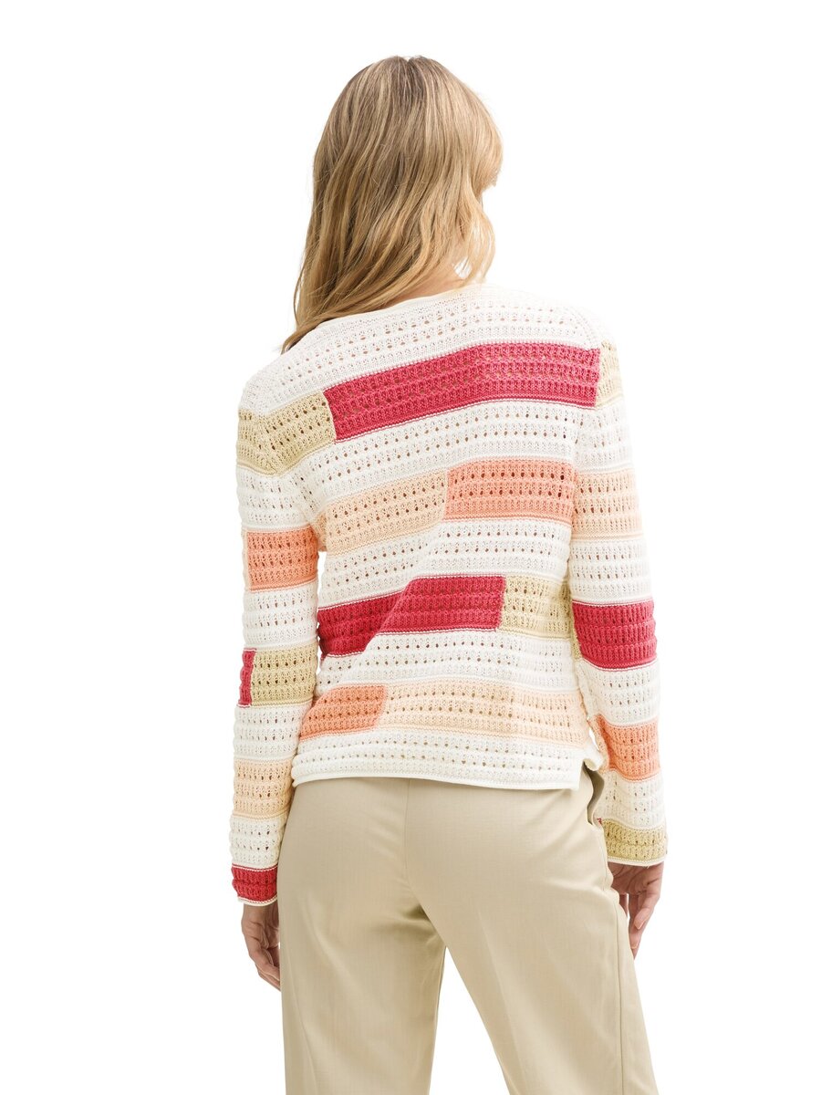 Pull van het merk Tom Tailor in het Rood