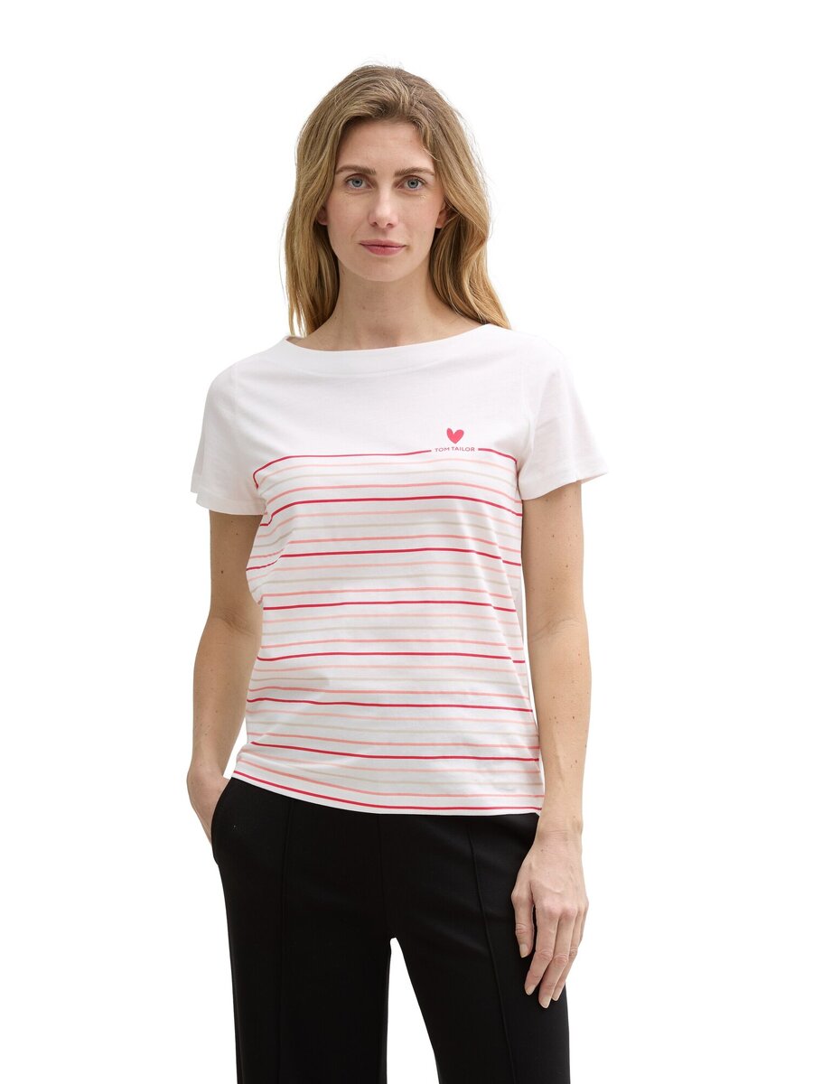T-shirt van het merk Tom Tailor in het Wit