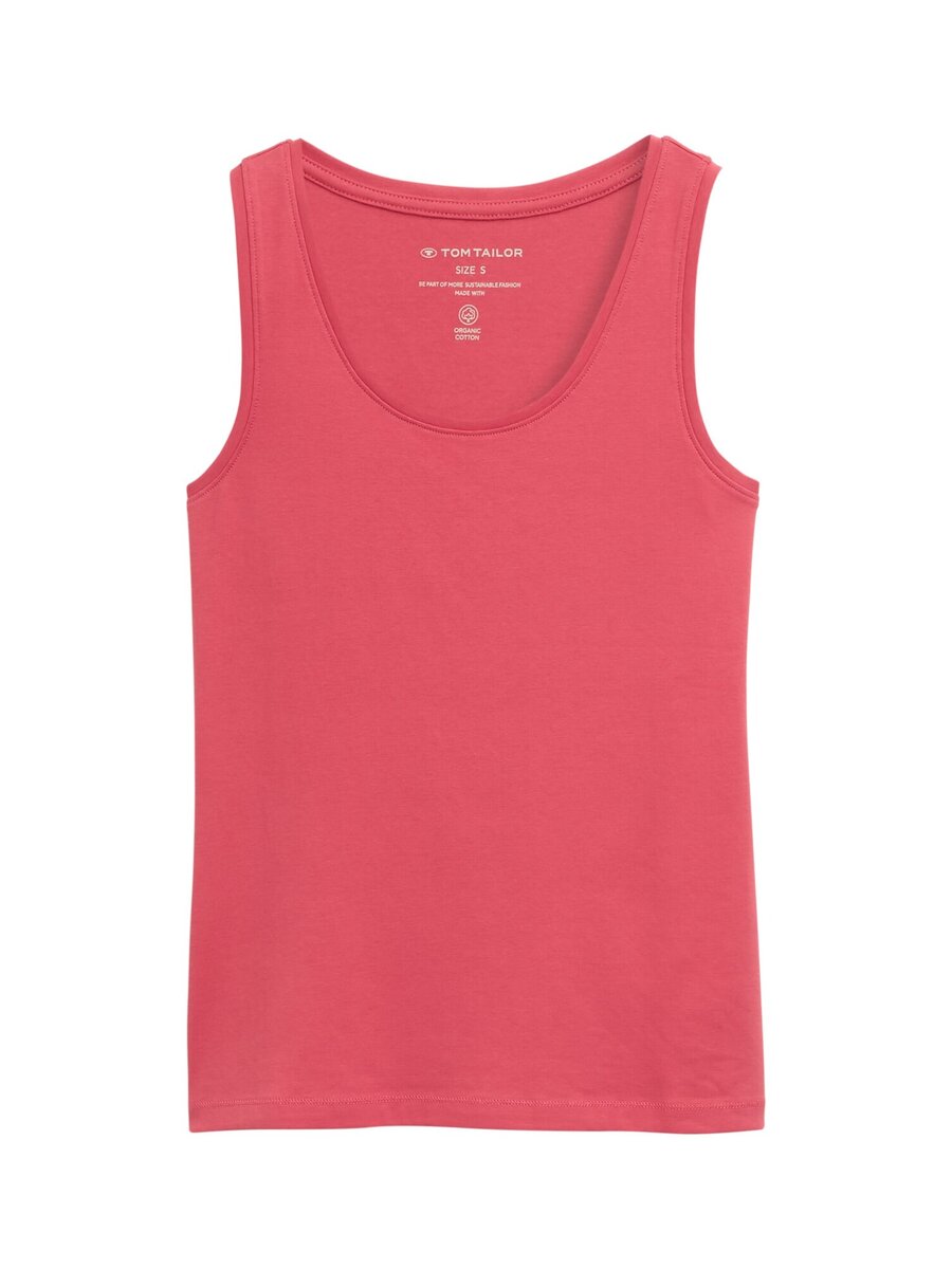 T-shirt van het merk Tom Tailor in het Rood