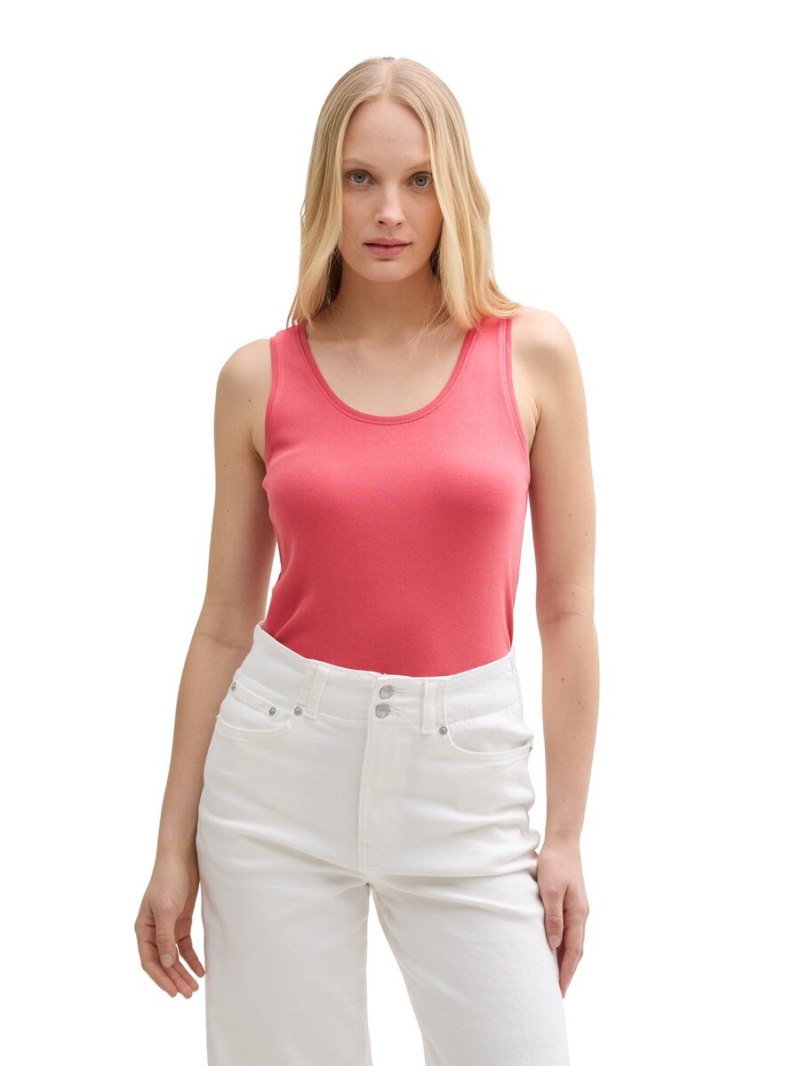 T-shirt van het merk Tom Tailor in het Rood