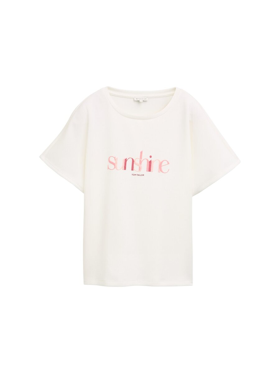 T-shirt van het merk Tom Tailor in het Wit