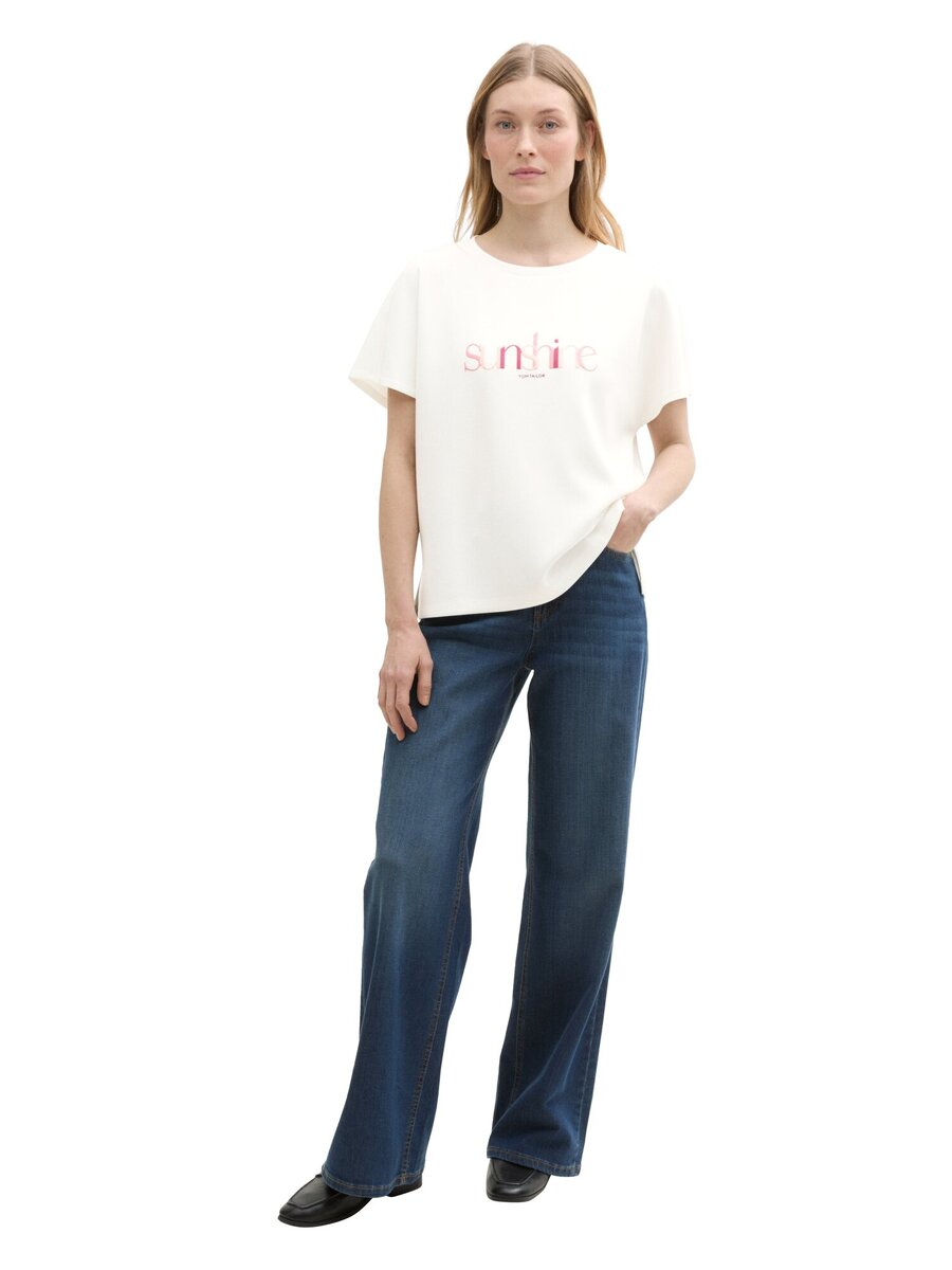 T-shirt van het merk Tom Tailor in het Wit