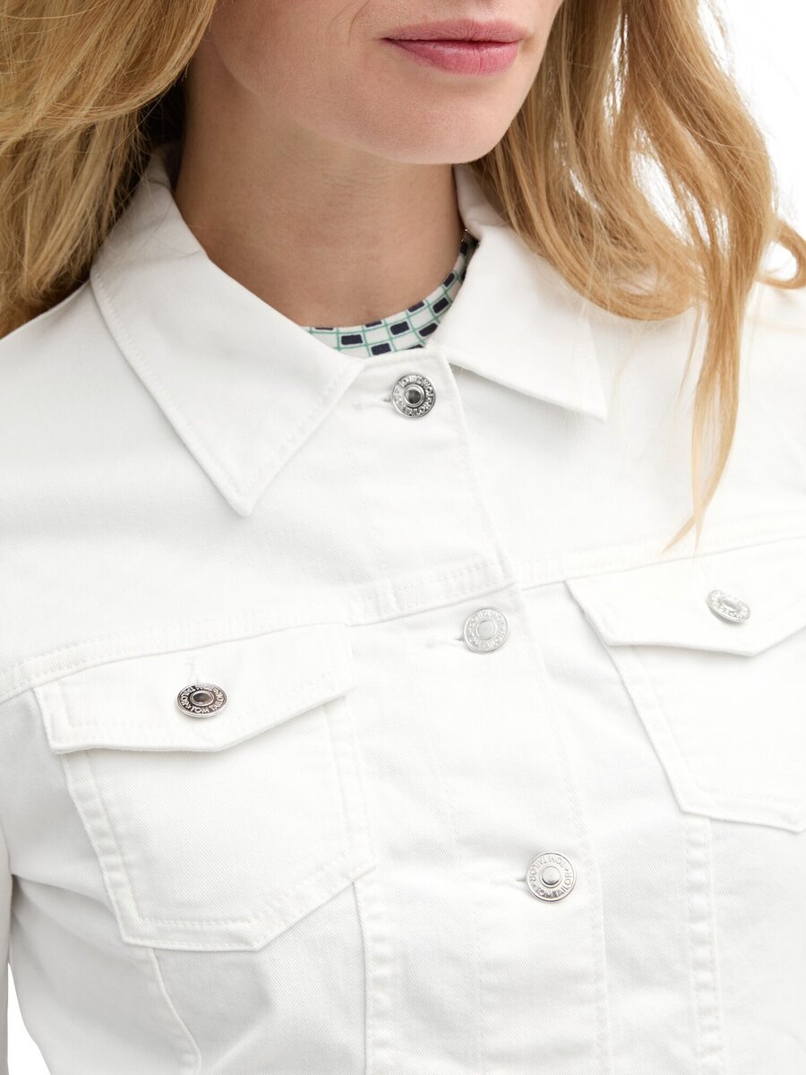 Jacket van het merk Tom Tailor in het Wit