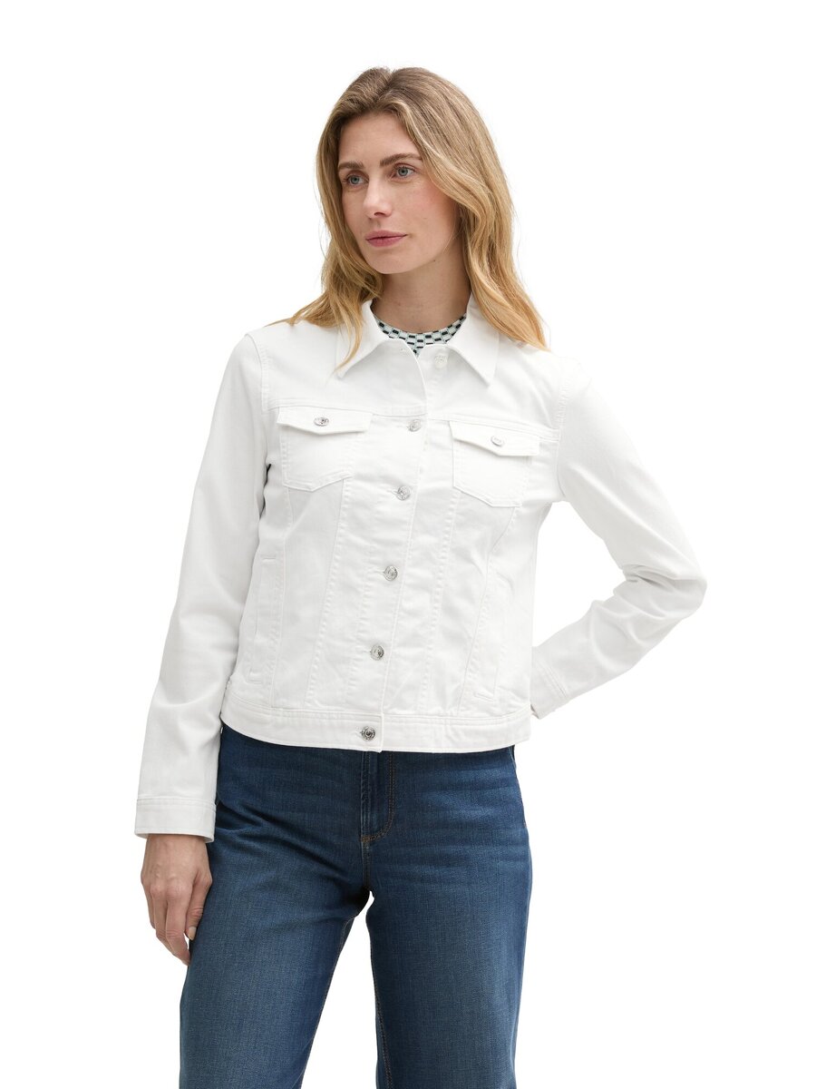 Jacket van het merk Tom Tailor in het Wit