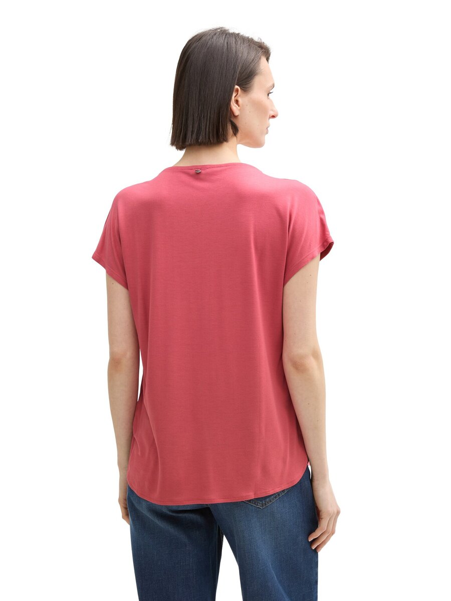 T-shirt van het merk Tom Tailor in het Rood