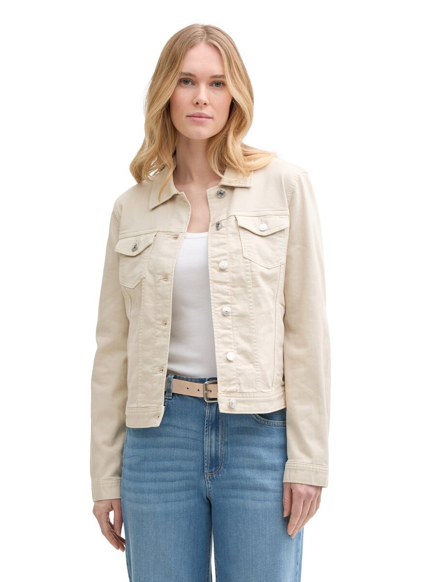 Jacket van het merk Tom Tailor in het Beige