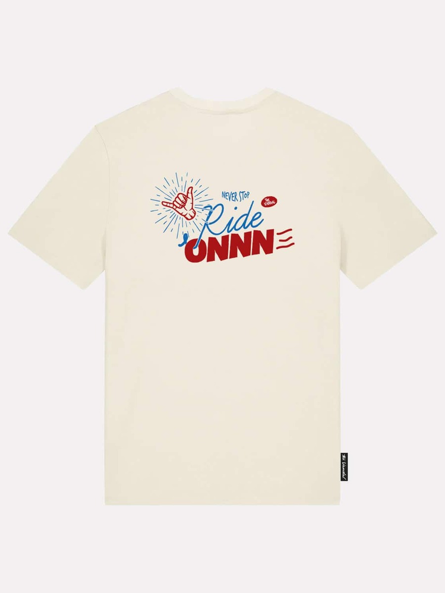 T-shirt van het merk The Vandal in het Ecru