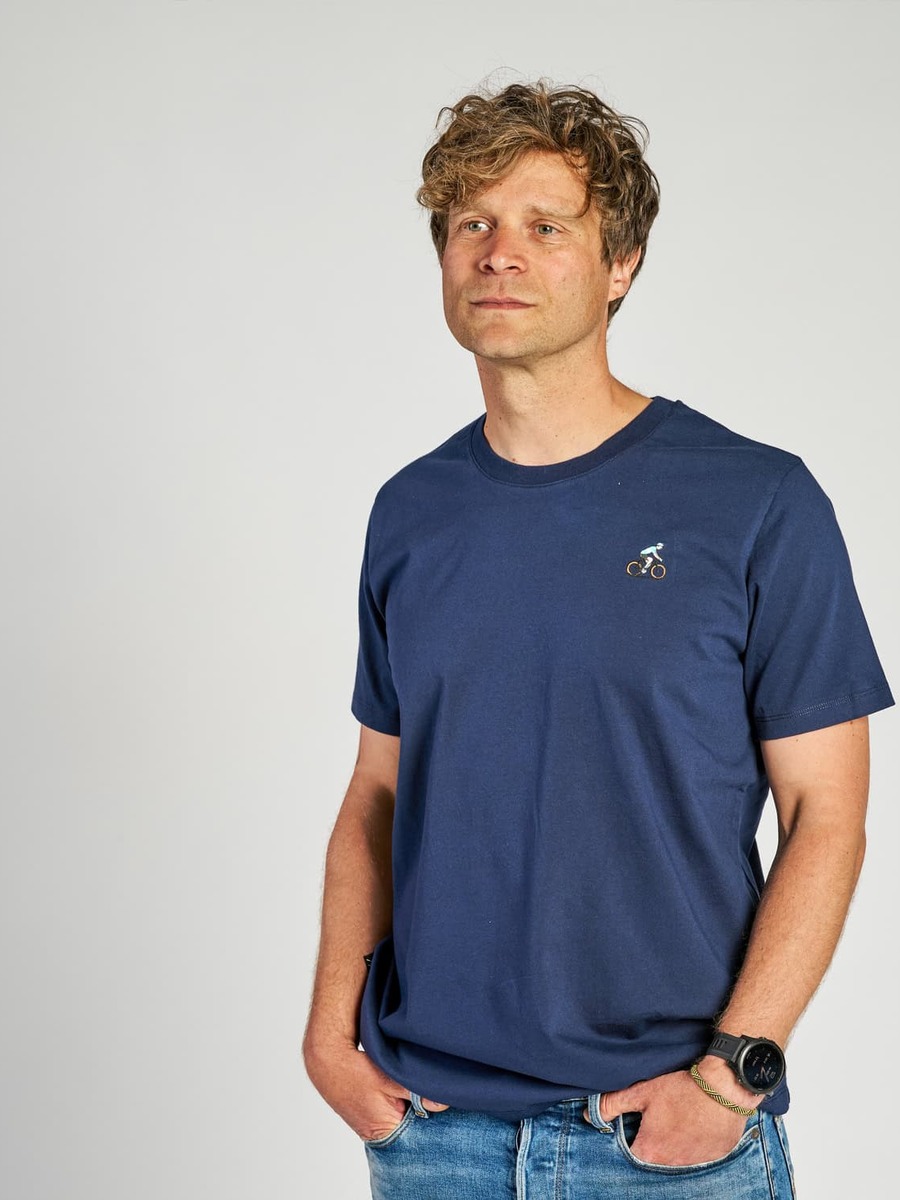 T-shirt van het merk The Vandal in het Blauw