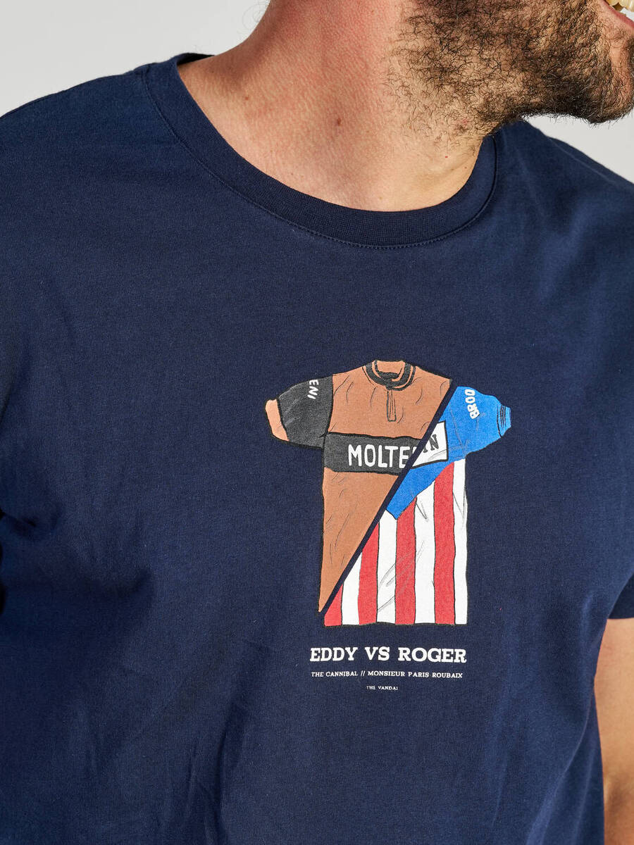 T-shirt van het merk The Vandal in het Blauw