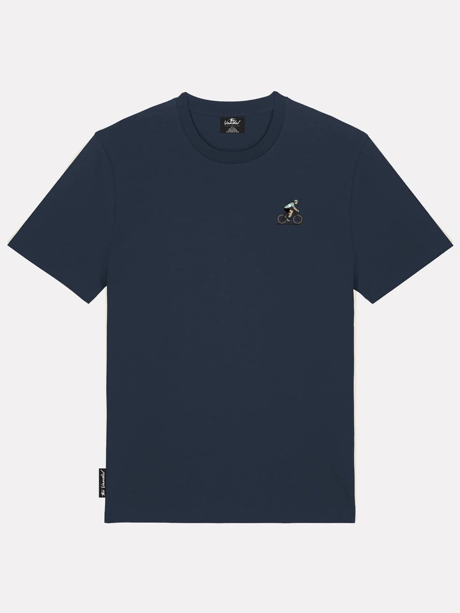 T-shirt van het merk The Vandal in het Blauw