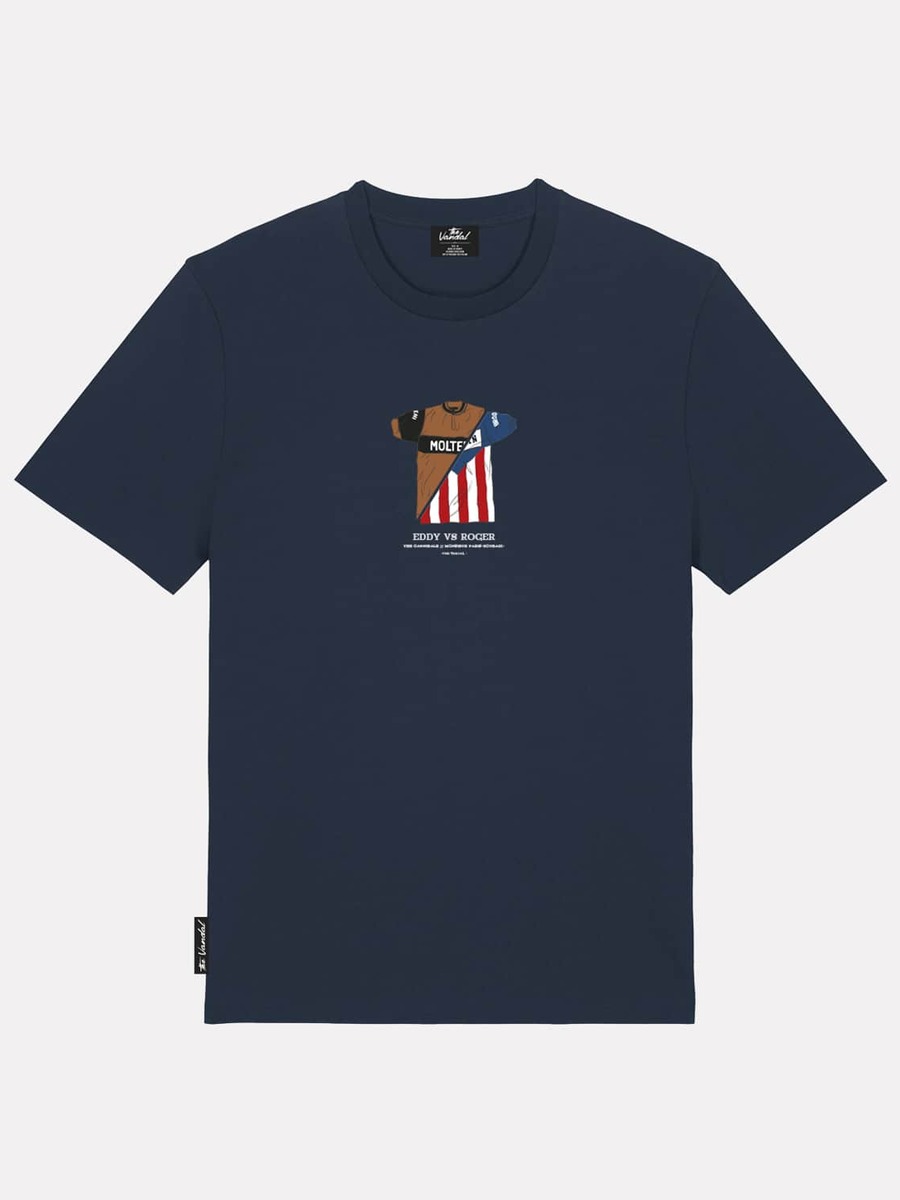 T-shirt van het merk The Vandal in het Blauw