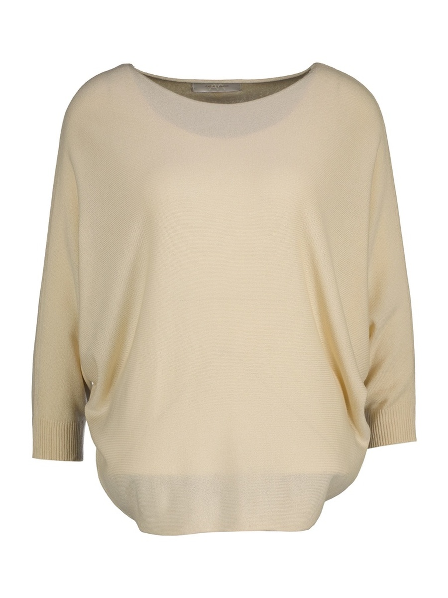 Pull van het merk Amelie&amelie in het Beige