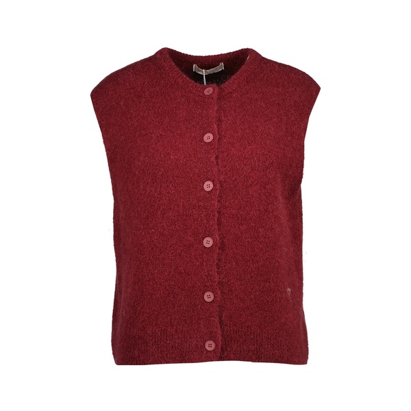 Gilet van het merk Amelie&amelie in het Bordeaux